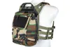 Kamizelka typu Plate Carrier z panelem szturmowym - Woodland